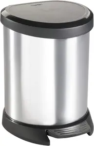 Poubelle Filme Inox 5L Curver
