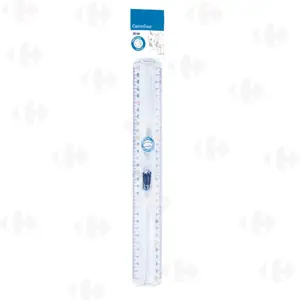 Règle Triple Décimètre Carrefour 30cm
