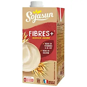 Boisson à l'Avoine Riche en Fibres 75 cl - SOJASUN