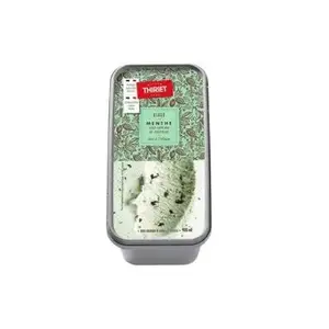 Thiriet bac de crème glacée menthe avec copeaux de chocolat 900ml
