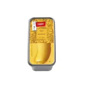 Thiriet bac de crème glacée sorbet mangue 1L
