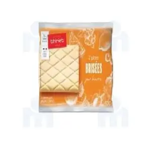 pâte brisée pur beurre x2 500g - THIRIET