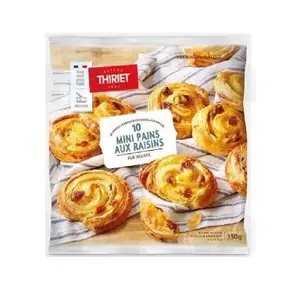Mini pains aux raisins pur beurre x10 350g - THIRIET