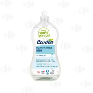 Ecodoo Liquide Vaisselle Bébé Hypoallergénique 500ml