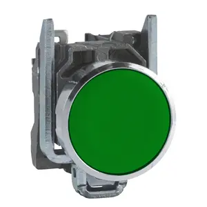 Bouton Poussoir Vert