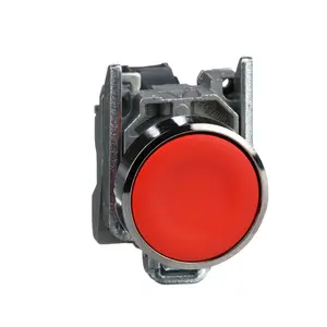 Bouton Poussoir Rouge