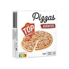 Pizza margherita x3 900g - TOP BUDGET