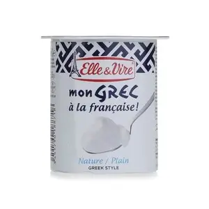 Dessert lacté nature Mon Grec 125g - ELLE&VIRE