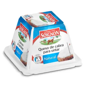 Fromage de Chèvre à Tartiner Naturel Soignon 150 Gr.