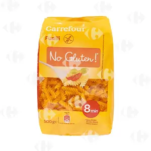 Pâtes Fusilli Sans Gluten Carrefour 500g