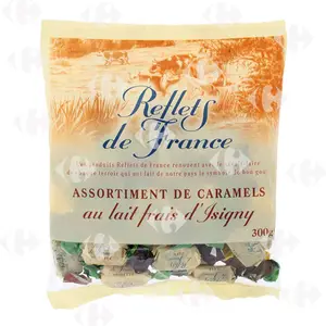 Assortiment de Caramels au Lait Frais Reflets de France 300g