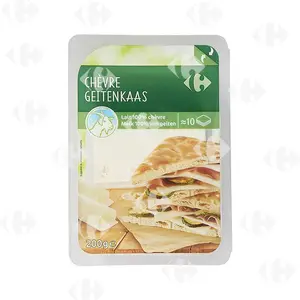 Fromage de Chèvre en tranches Carrefour 200g