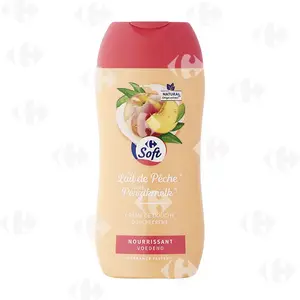 Crème de douche Pêche Amande Carrefour 250ml