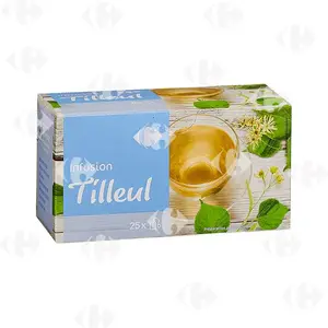 Infusions Tilleul Carrefour 25 sachets