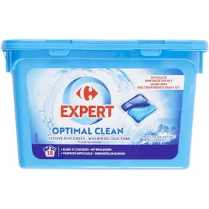 Tablettes pour Linge Doses Hydrosolubles et Adoucissantes Carrefour 20 unités
