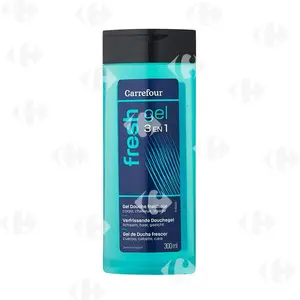Gel douche fraîcheur 3 en 1 - Le flacon de 300ml - CARREFOUR (67)