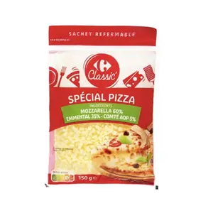 Fromage Râpé Spécial Pizza Carrefour 150g