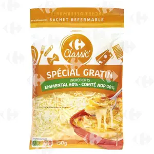 Fromage Râpé Spécial Gratin Carrefour 150g