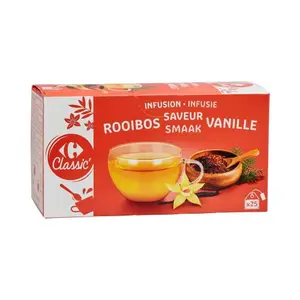 Thé Infusion Rooibos Et VanilleﾠX25 Sachets