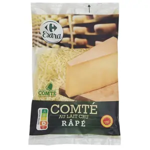 Comté Râpé Carrefour Extra 150g