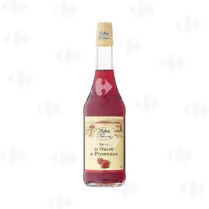 Bouteille De Sirop De Fraise De Provence Reflets De France 70cl
