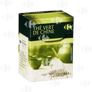 Thé Vert Aromatisé en Sachets de Chine Carrefour 20 sachets