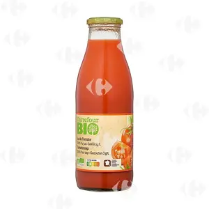 Pur Jus de Tomate Carrefour Bio 75cl