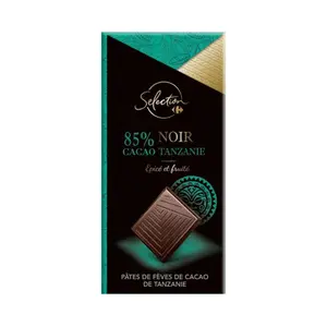 Chocolat Noir 85% Cacao 80G Crf