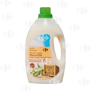 Détergent Lessive Liquide Savon de Marseille Carrefour 2,2L