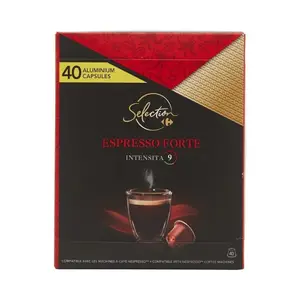 Capsules Café Espresso Forte Carrefour Selection 40 capsules