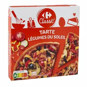Tarte aux Légumes Carrefour Classic 400g