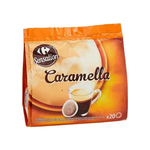 Café en Dosettes Saveur Caramel Carrefour 20 unités