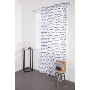 Rideau Oeillet 140 X 240 Scandinave