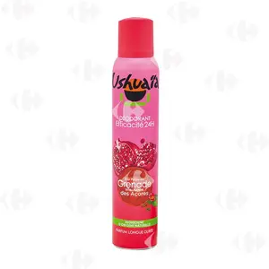 Déodorant à la pulpe de grenade vitalisante des Açores 200ml - USHUAÏA