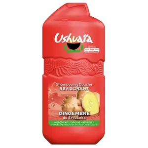 GEL DOUCHE BIO USHUAIA GIMGEMBRE ENERGISANT 250ML