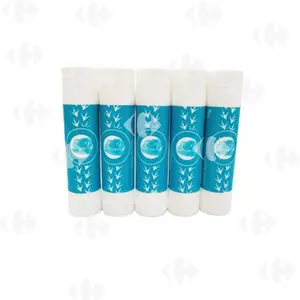 Lots de 5 Tubes de Colle Blanche PVP Carrefour 5x10g