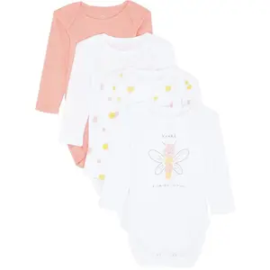 Body pour Bébé Manches Longue 4 pièces