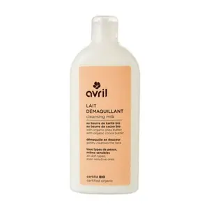 Lait démaquillant certifié bio