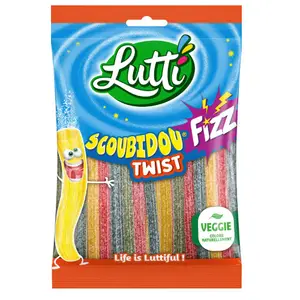 SCOUBIDOU FIZZ TWIST 100G LUTTI