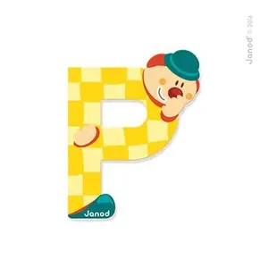 Lettre Clown P