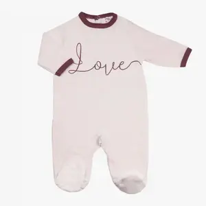 Pyjama en velours bébé Love – 18 mois -81cm