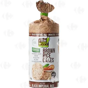 Brown Rice Cakes Unsalted 120G Rice Up