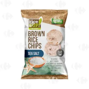 Rice up Chips de Riz Brun Sea Salt 60g