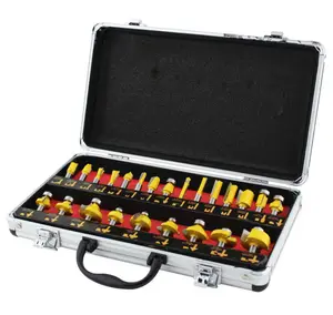 Coffret En Aluminium De 24 Meches Pour Bois Queu De 8 Mm Ref Qx-024B8
