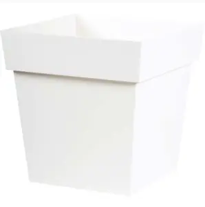 Pot De Jardin Victoria H:290Mm Blanc Mat