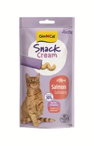 GIM CAT SNACK CREAM SALMON 15G