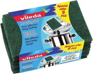 Tampon à récurer x3 - VILEDA