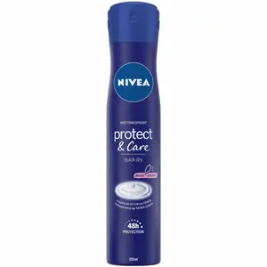 NIVEA, Déodorant Femme, Protect & Care, Spray 200ml
