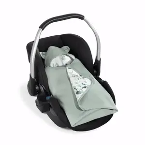 Couverture Snuggle N Dream Leaves Mint