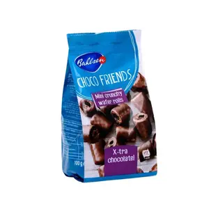 Minis gaufrettes croustillantes au chocolat au lait 100g - BAHLSEN